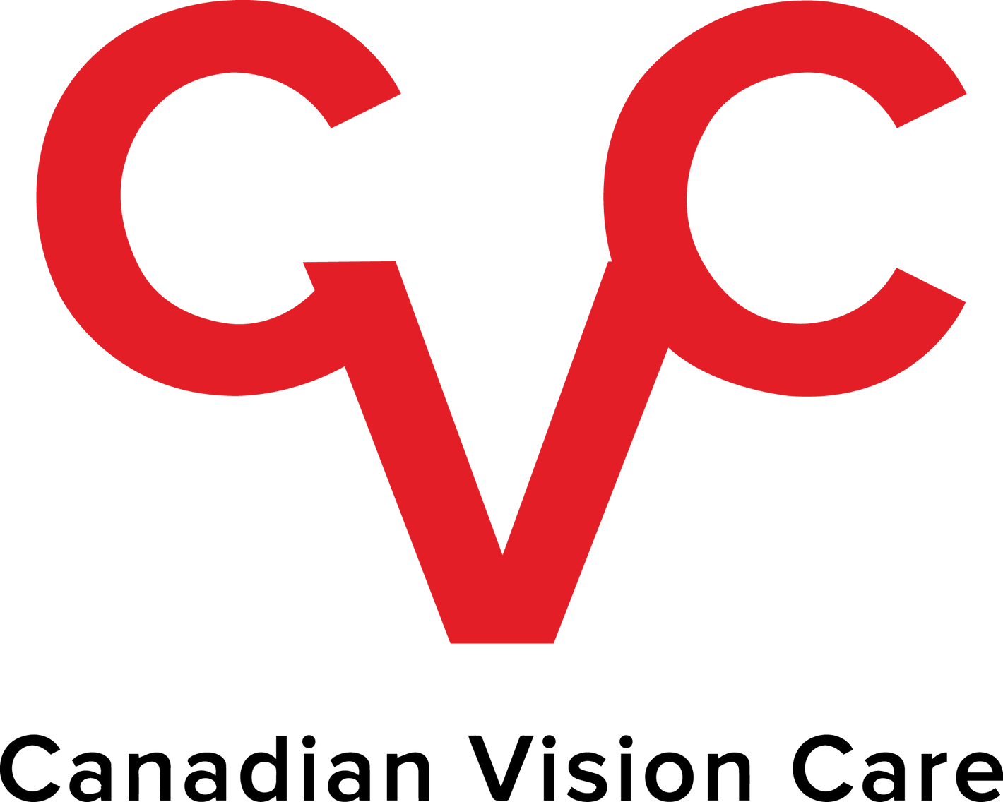 Red letters C V C with Canadian Vision Care written underneath.
