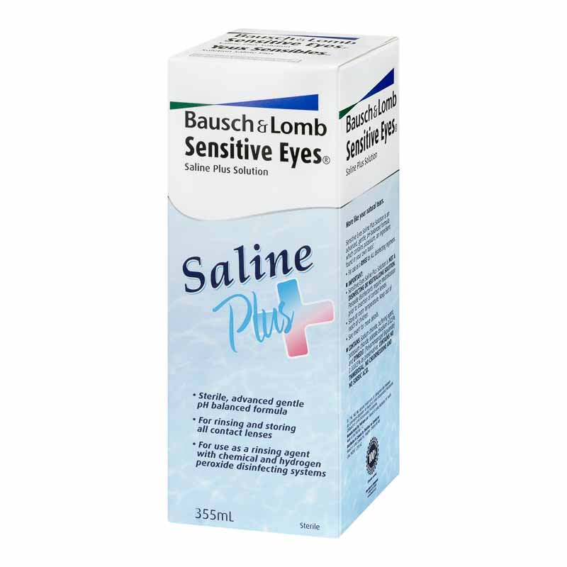 Sensitive Eyes Saline Plus