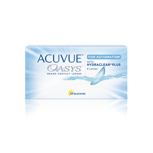 ACUVUE OASYS® for ASTIGMATISM 2-Week Contact Lenses
