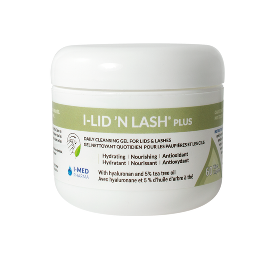 I-LID ’N LASH® PLUS Hygienic Eyelid Wipes