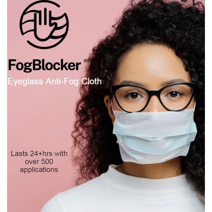 FogBlocker® Eyeglass Anti-Fog Cloth